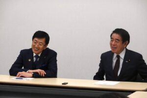 日本青年会議所(JCI)の月刊誌『We Believe』の取材