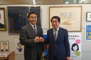 馳浩石川県知事来訪