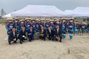 自民党岡崎支部総会での講演＆お田植えまつり