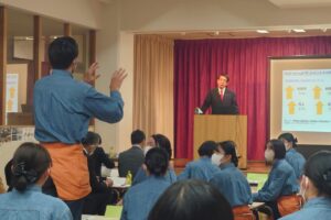 城山幼稚園グループでの講演会
