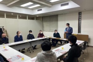 車座トーク。①板橋四丁目地区②赤塚アントラーズ。