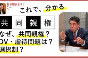 ［動画］【共同親権について①】