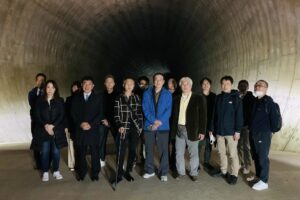 善福寺川取水施設を見学