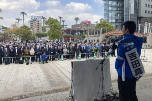 山口4区衆議院議員選挙補選告示