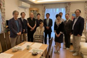 早稲田大学稲門会の皆さんとの車座トーク