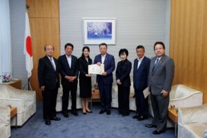 日本Well-being計画推進特命委員会 第六次提言を申し入れ