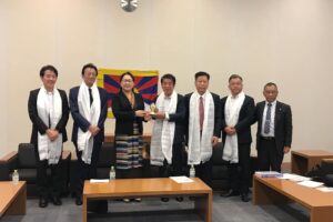 中央チベット政権情報・国際関係省ノルジン・ドルマ大臣と会談