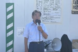 共同親権を訴える街宣活動@JR板橋駅