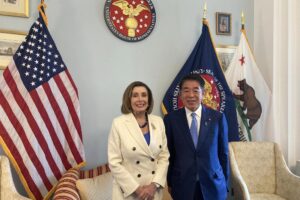 ペロシ前下院議長にお会いしました