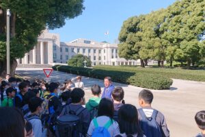 板橋五小の国会見学