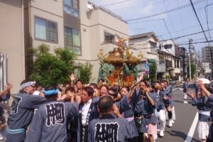 日曜日、26ヶ所の神酒所やイベント回りをしました