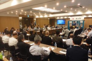 勝兵塾でのスピーチ