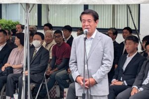 タニタ本社で、地域交流ふれあい広場健康まつり