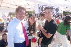 今日も絶好の運動会日和でした