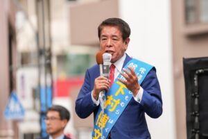 選挙戦9日目、今日も心強い応援がありました