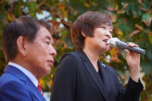選挙戦10日目、安倍昭恵夫人の応援、ほか