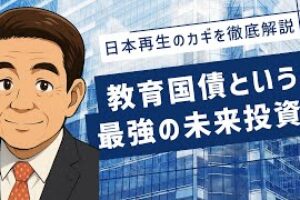 教育国債って何？ 実は超効率的な未来への投資だった！