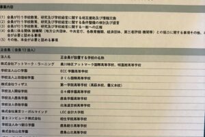 新しい学校の会設立20周年記念会