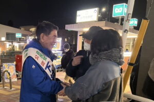 選挙戦も残り3日