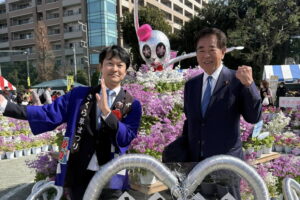 中台若木地区の第38回桜草まつり