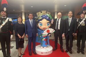 イタリア大使館でイタリアナショナルデーレセプション