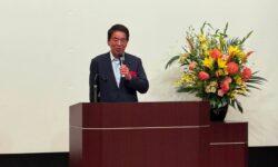 日本会議東京都本部の谷口智彦会長就任記念講演会