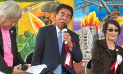 富士山キングダムと日本家庭教育学会との連携協定締結セレモニー